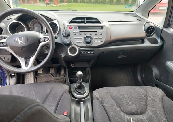 Honda Jazz cena 14900 przebieg: 124897, rok produkcji 2009 z Witkowo małe 172
